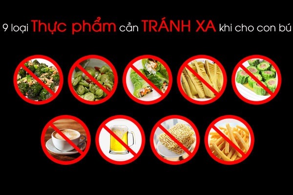 BÀ ĐẺ KIÊNG ĂN GÌ ĐỂ TRÁNH MẤT SỮA