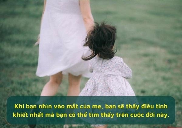 Bật mí những Stt mẹ và con gái nhỏ hay nhất