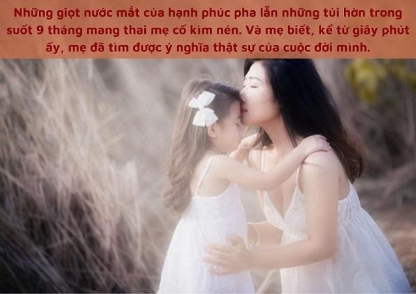 Bật mí những Stt mẹ và con gái nhỏ hay nhất