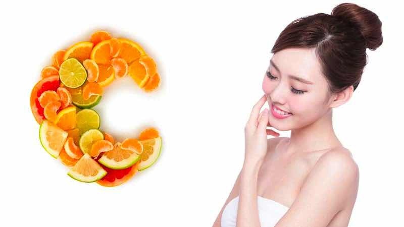 Tác dụng của Vitamin C đối với da mặt